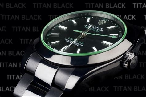 milgauss rolex titan black|rolex milgauss black price.